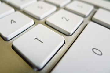 Tasten eines Computers