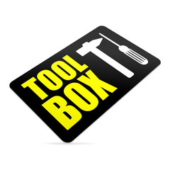 Obraz premium karte v3 toolbox I