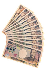 Japanische Yen Geldscheine