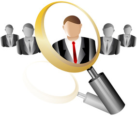 search Employee Icon for Recruitment Agency