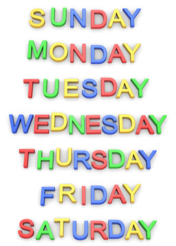 Weekdays