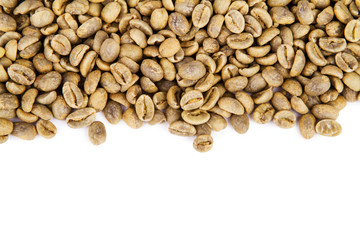 Green coffee beans