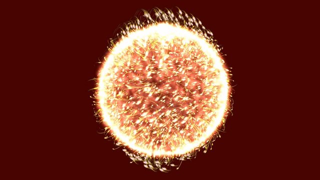 Swirling Cluster Animation