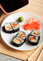 sushi rolls