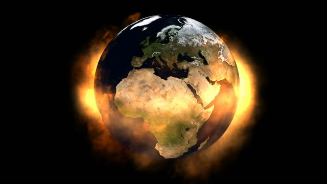 Rotating Earth Animation
