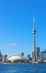 Foto op Canvas De skyline van Toronto overdag © rabbit75_fot