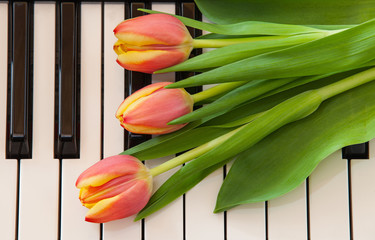 Music and flowers