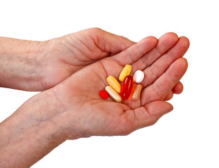 Holding pills
