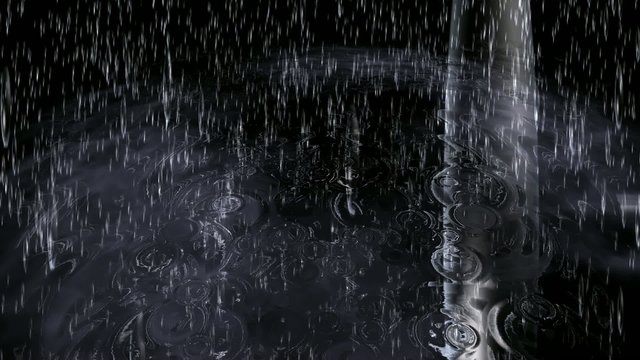 Surreal Rain Animation