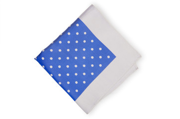 Handkerchief isolated on the white background