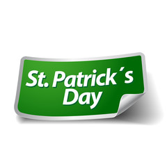 Vector label -  St.Patrick's Day background