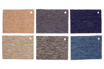 Fototapeta premium Disassembled carpet catalog