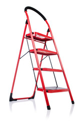 Ladder isolated on the white background