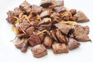 leber mit zwiebeln