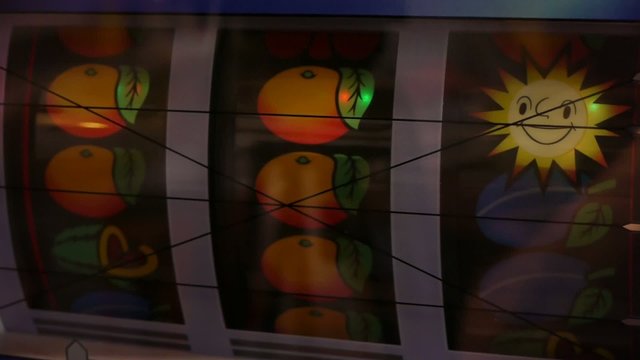HD1080 Display screen of a slot machine