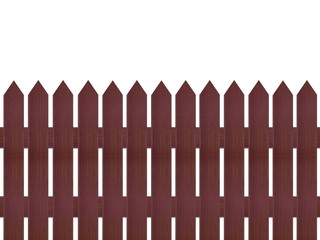 Fototapeta premium Picket Fence