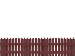 Fototapeta premium Picket Fence