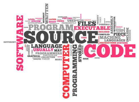Word Cloud "Source Code"