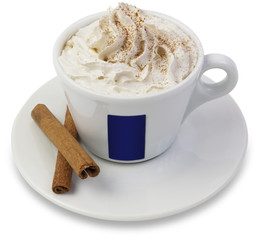 Cup of cappuccino