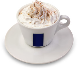 Cup of cappuccino
