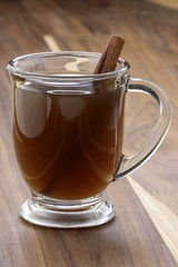 hot fresh apple cider