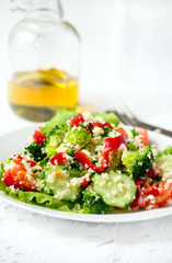 salad with couscous