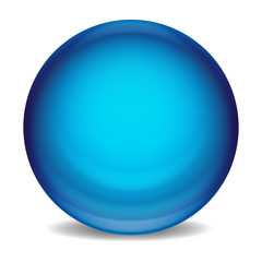 Blaue Sphäre Transparent Vektor