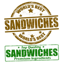 Sandwiches stamps