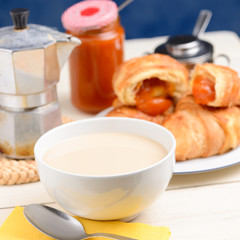 caffè e latte - breakfast coffe and milk