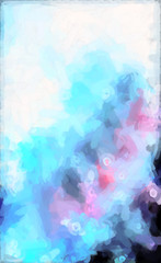 abstract watercolor paper of color splashes