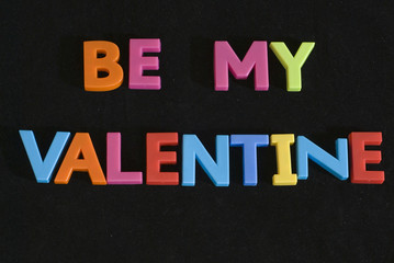 Obraz premium Be My Valentine