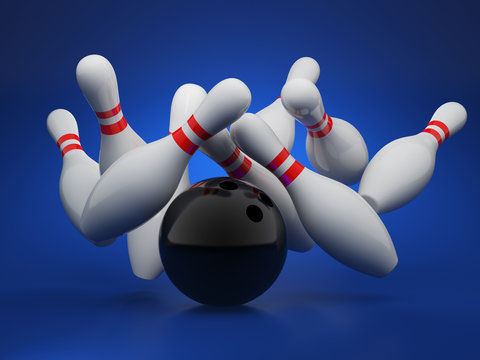 Bowling strike concept