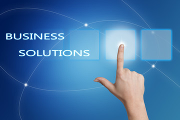 Fototapeta na wymiar Business Solutions