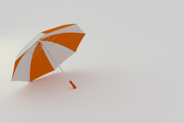 Umbrella 3D render