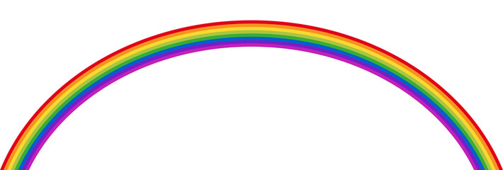 Darstellung eines Regenbogens – Vektor und freigestellt