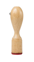 Round long rubber stamp