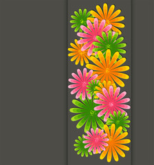 Abstract Floral backgrou8nd