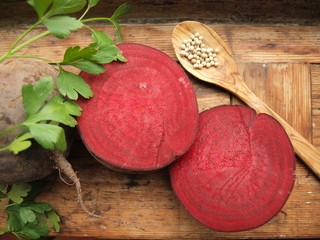 Rote Rüben - Rote Beete ein eisenhaltiges Gemüse mit vielen Vitaminien
