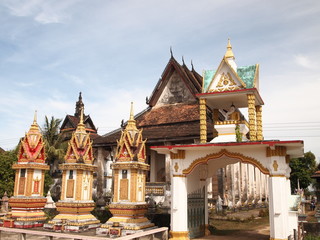 Fototapeta premium Wat Muang Kang - Champasak, Laos