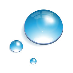 Water drop vector