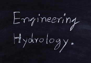 "engineering hydrology"