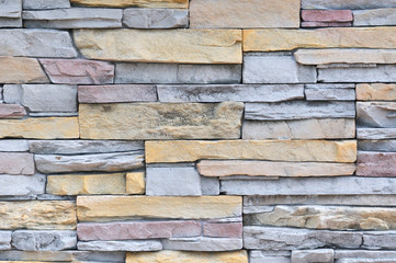 Background texture wall of briks stones