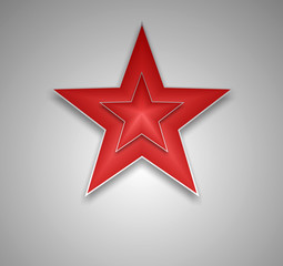 Fototapeta premium red Star
