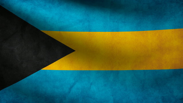 Bahamas flag.