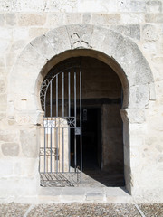 Fototapeta na wymiar Wizygotów Kościół w prowincji Palencia, Hiszpania