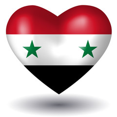 Herz mit Schatten - Syrien