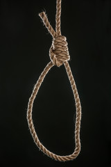 Loop from a hempen cord