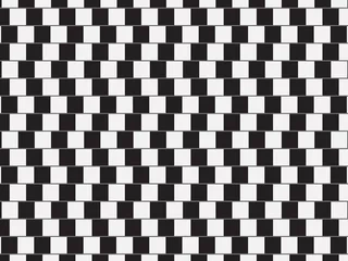 Optische Täuschung - parallele Linien © hunthomas