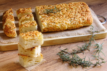 Focaccia con romero