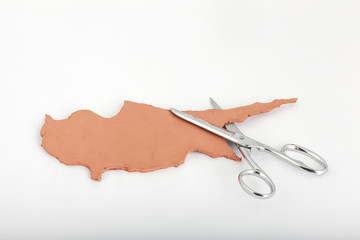 Concept Cyprus financial crisis